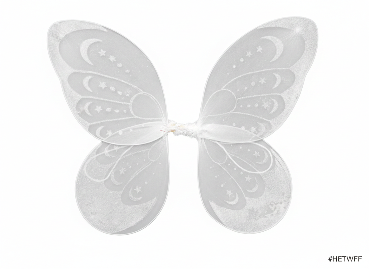 ALAS MARIPOSA ESTRELLAS Y LUNA