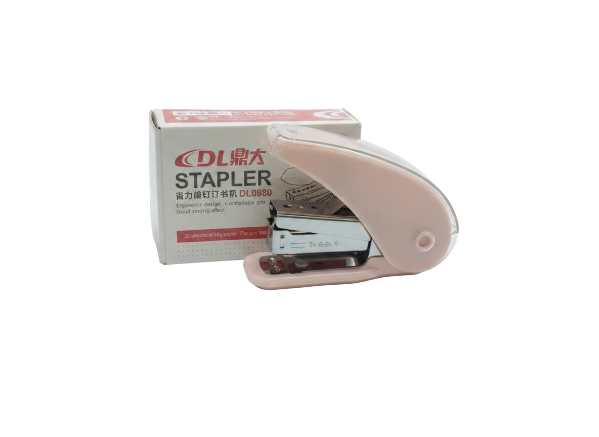 ENGRAPADORA PEQUENA STAPLER (ROSADO)