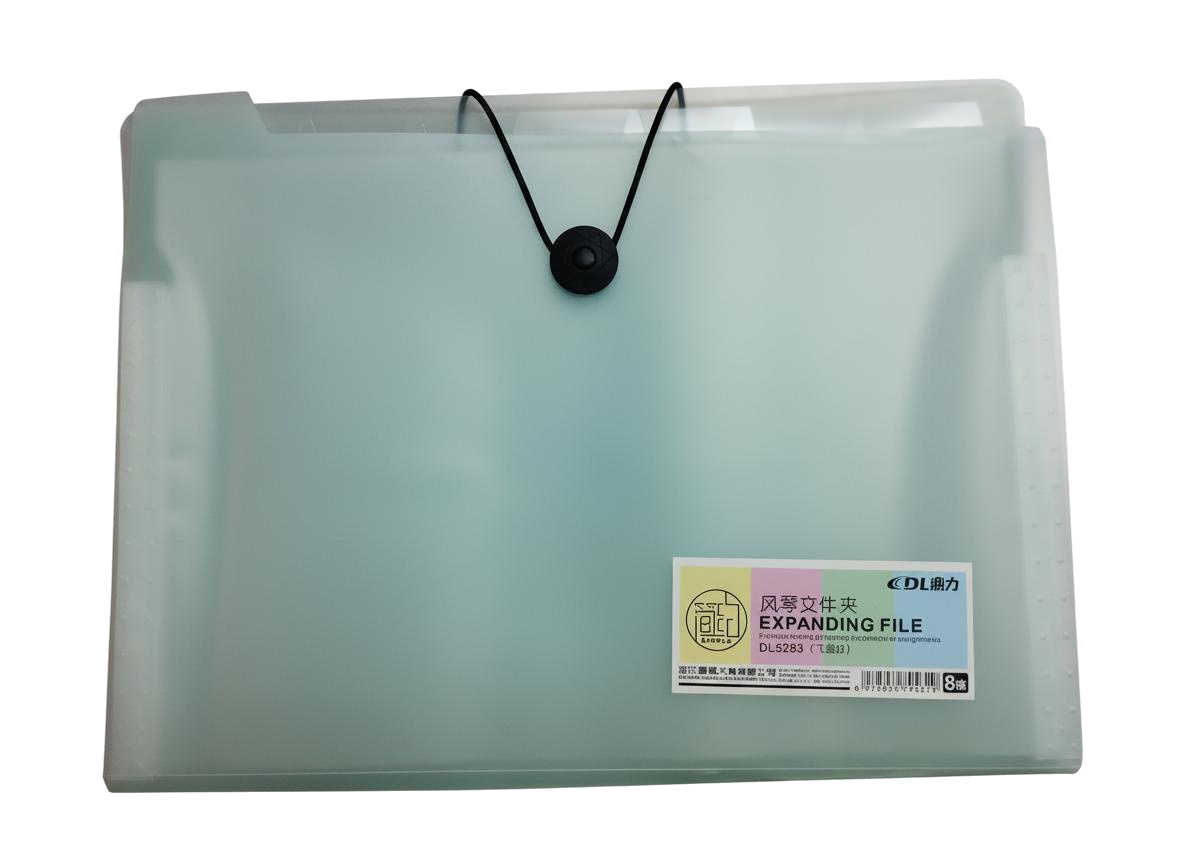 ARCHIVADOR ESPANDIBLE A6 8DIV PASTEL DL