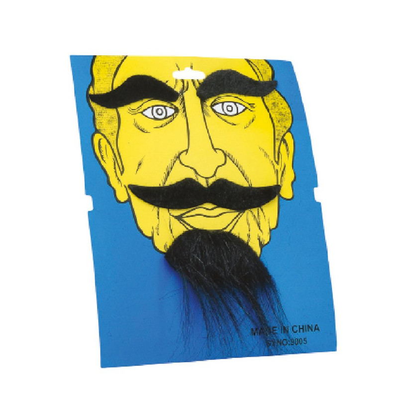 BIGOTE BARBA Y CEJAS