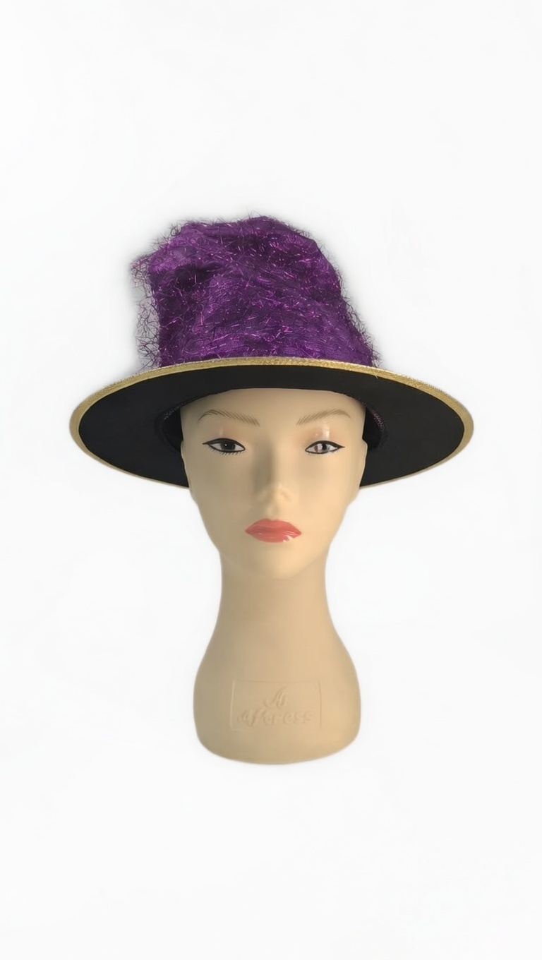 GORRO TELA CON FLEQUILLOS