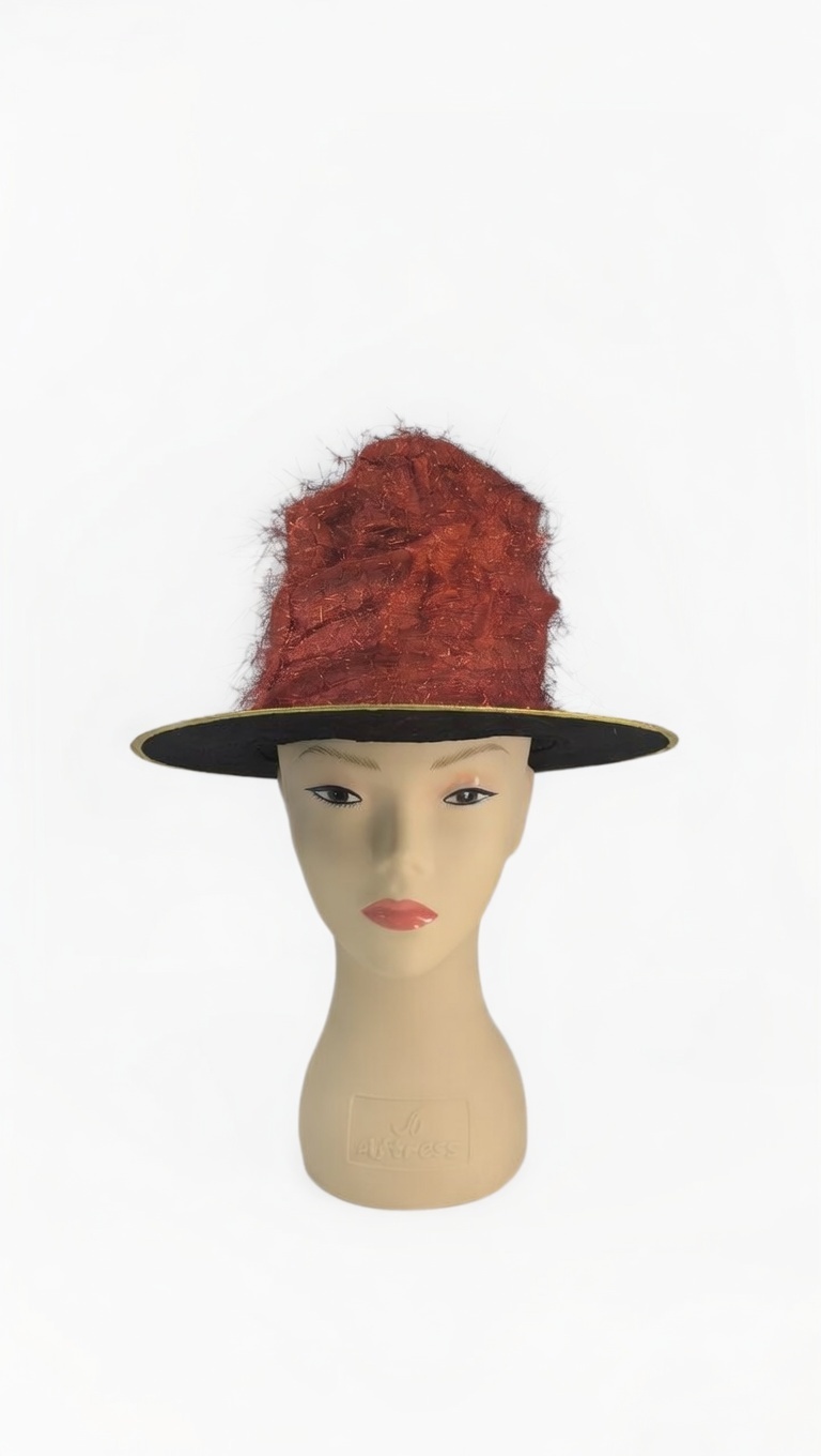 GORRO TELA CON FLEQUILLOS