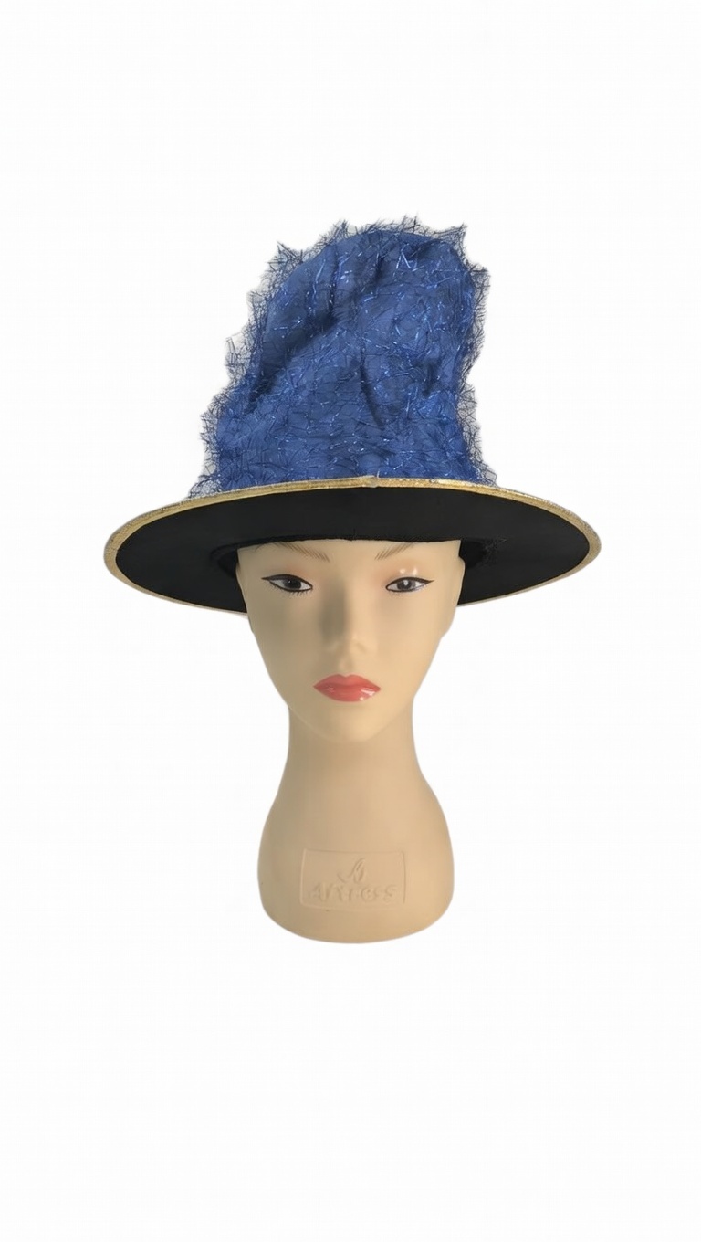 GORRO TELA CON FLEQUILLOS