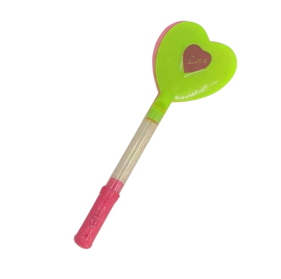 MATRACA CORAZON CON LUZ