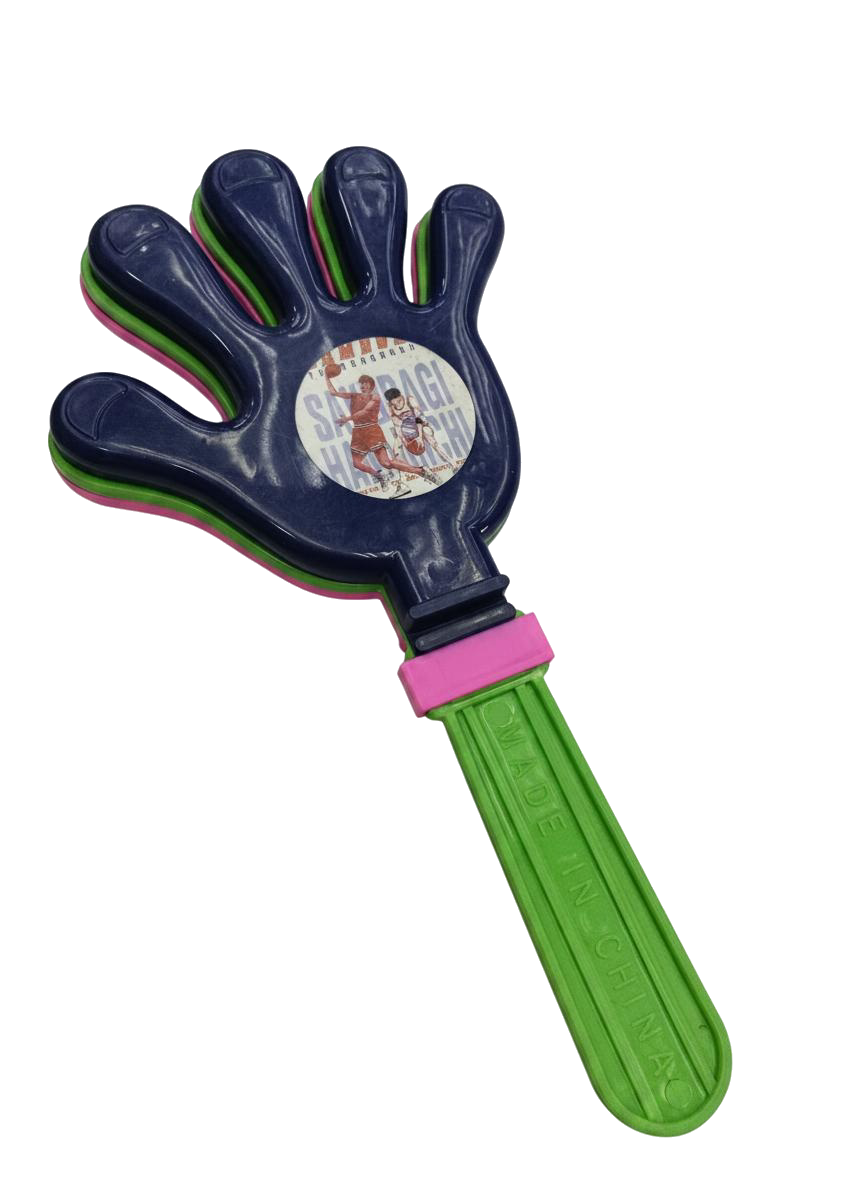 MATRACA MANO MULTICOLOR