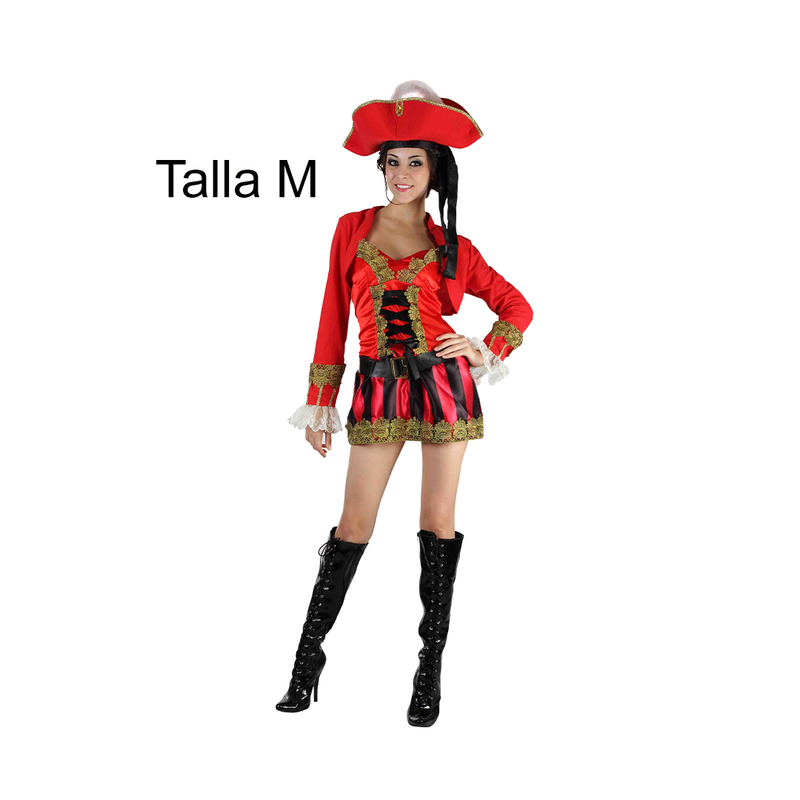 DISFRAZ BUCANERA ADULTA T M