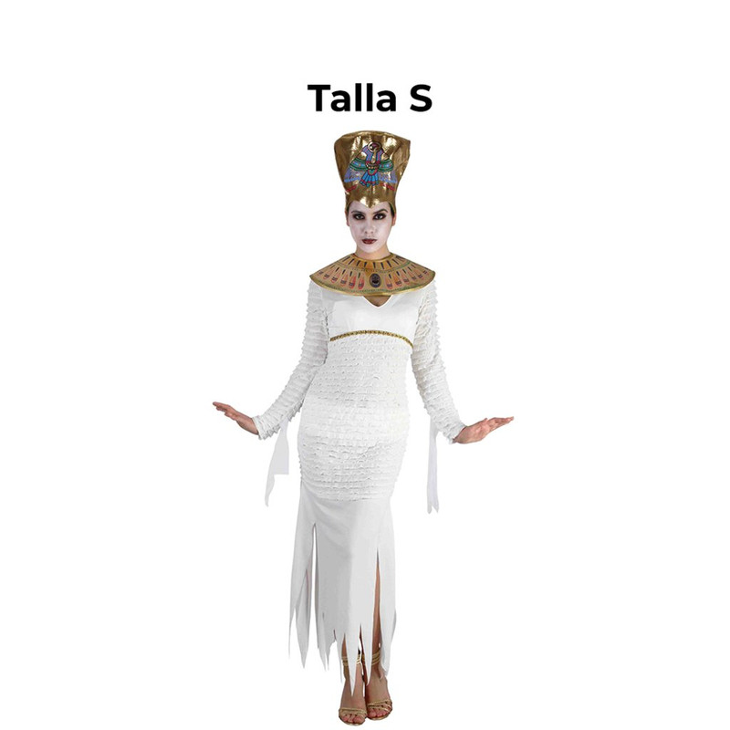DISFRAZ REINA MOMIA ADULTA T S