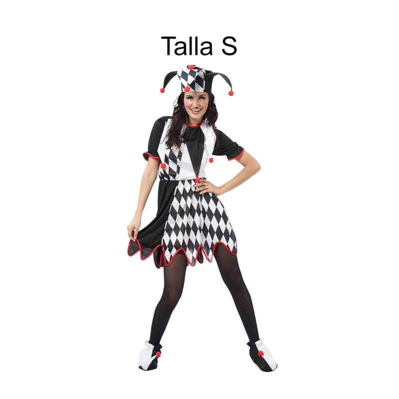 DISFRAZ BUFONA ADULTA T S