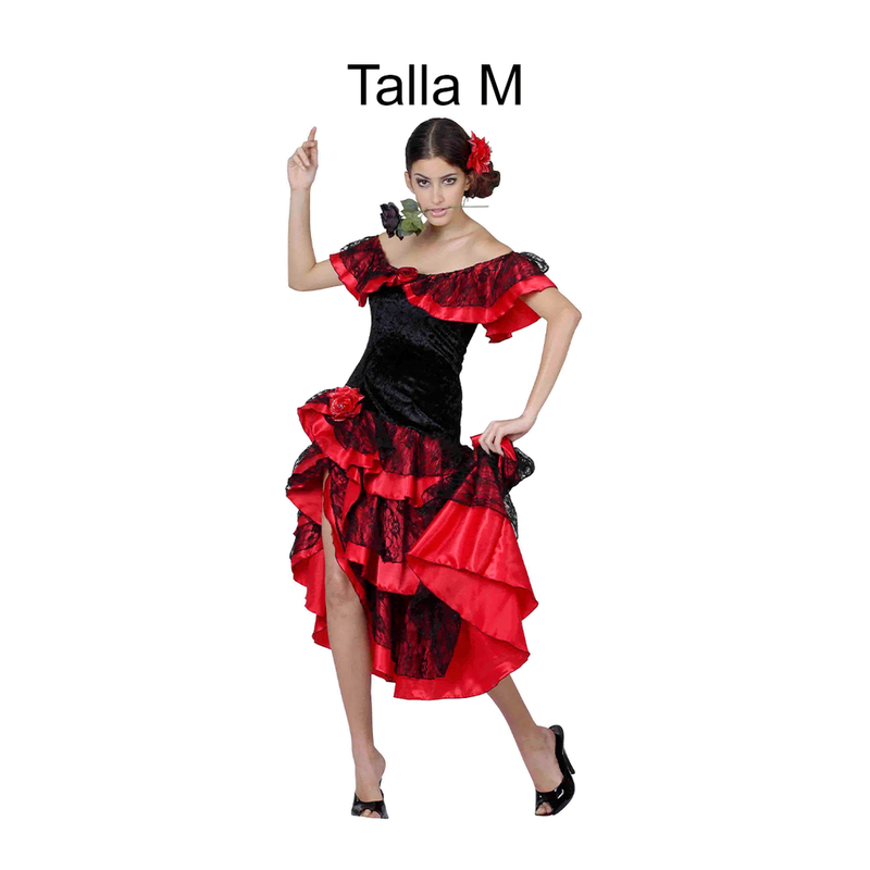 DISFRAZ FLAMENCO ADULTA T M