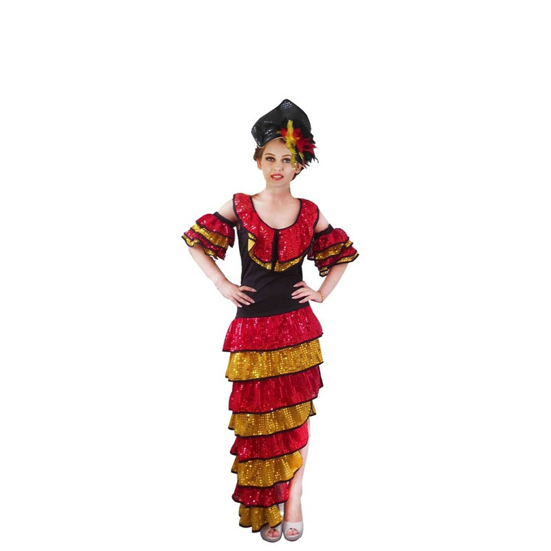 DISFRAZ RUMBERA ADULTA T M
