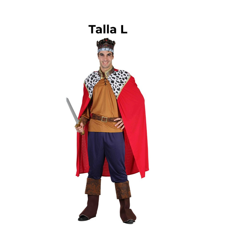 DISFRAZ REY ADULTO T L
