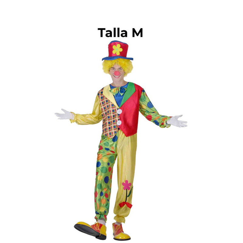 DISFRAZ PAYASO ADULTO T M