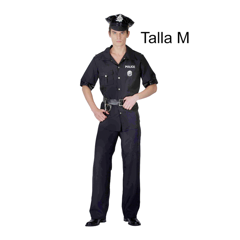 DISFRAZ POLICIA ADULTO T M