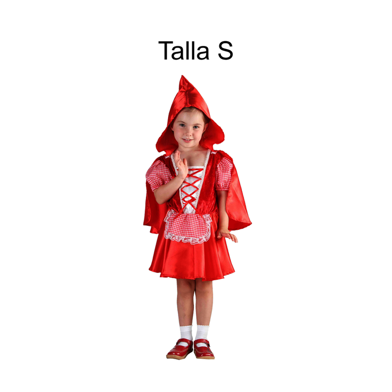 DISFRAZ CAPERUCITA ROJA BEBE T S