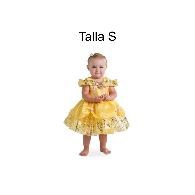 DISFRAZ PRINCESA LA BELLA BEBE T S