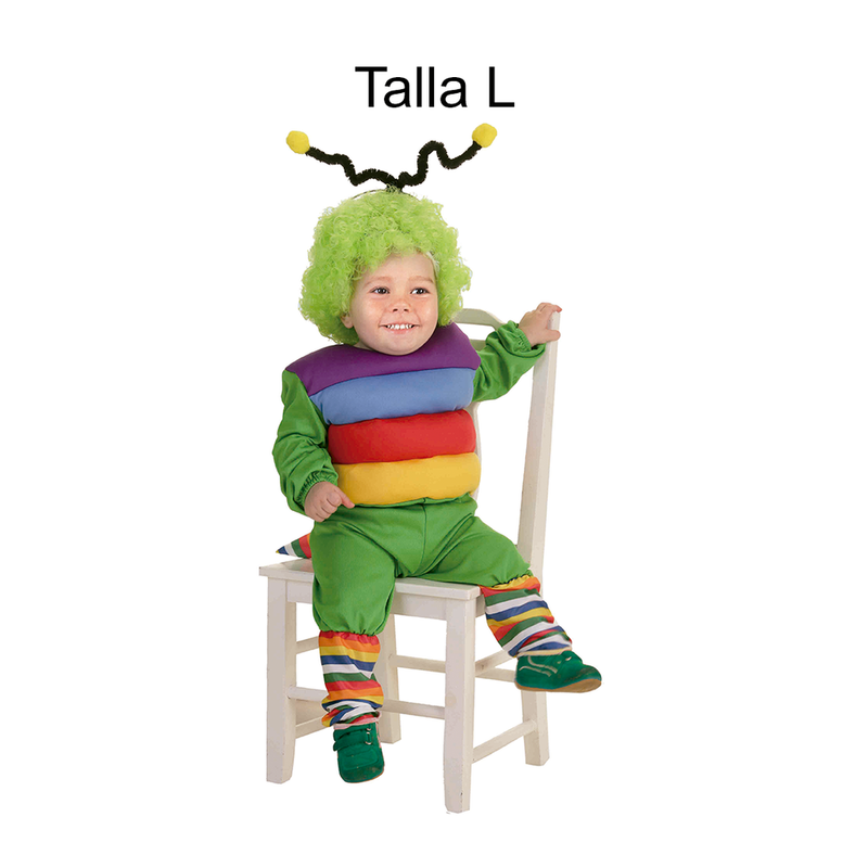 DISFRAZ GUSANITO BEBE T L