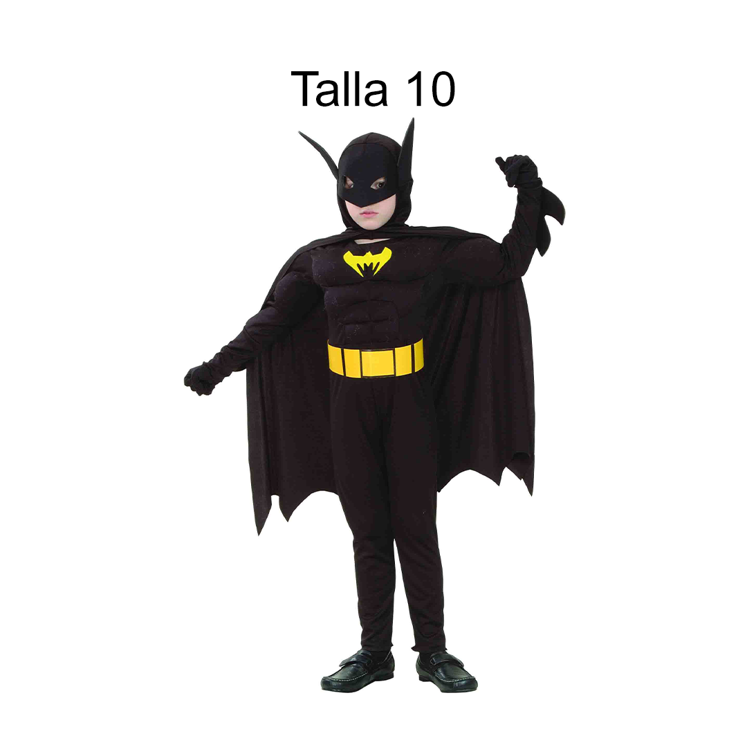 DISFRAZ BATMAN NINO T 10