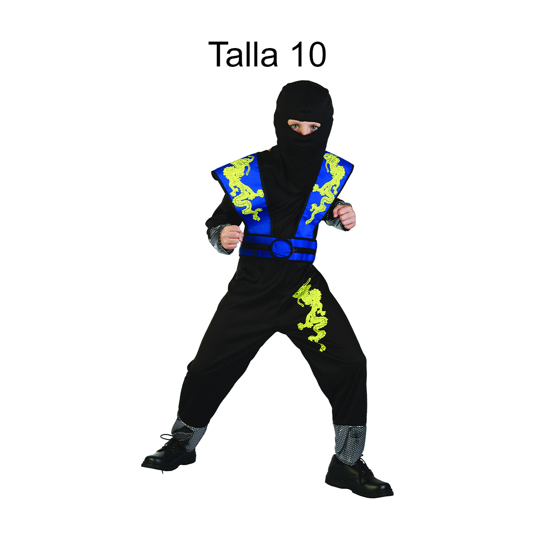 DISFRAZ NINJA NINO T 8 FCAK0020.8 (copiar)