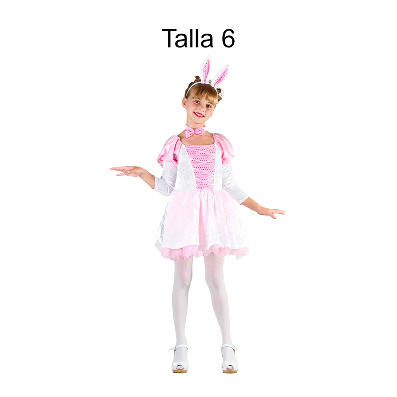 DISFRAZ CONEJITA NINA T 6