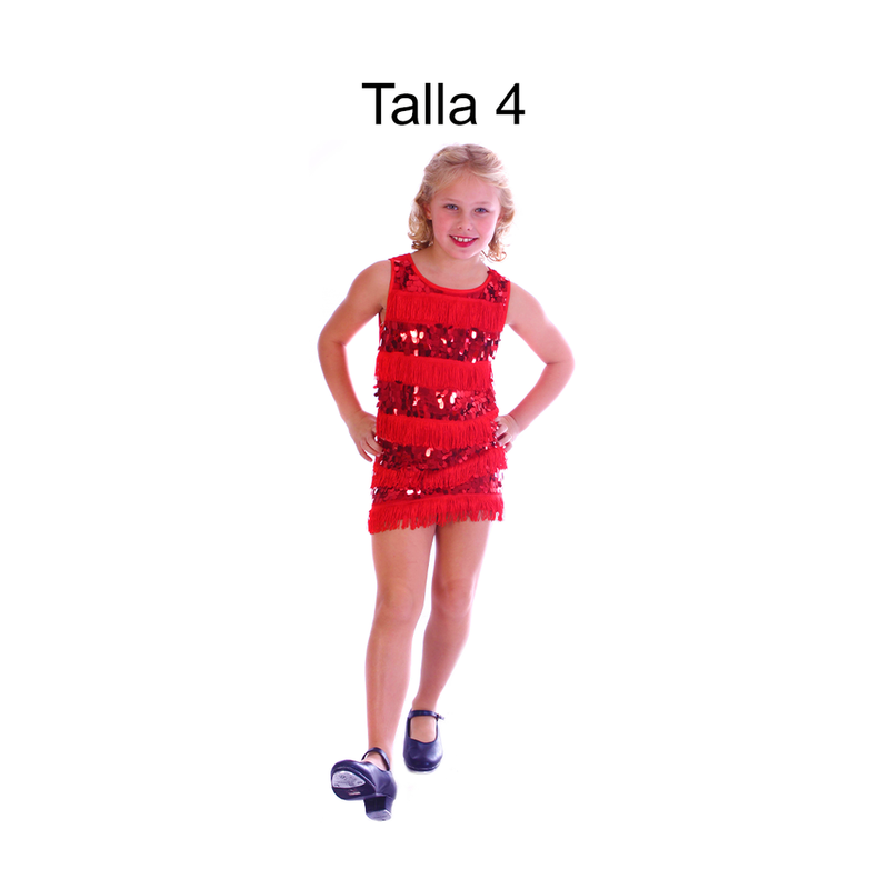 DISFRAZ NINA FLAPPER T 4