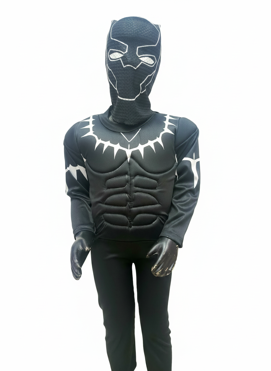 DISFRAZ PANTERA NEGRA T 4