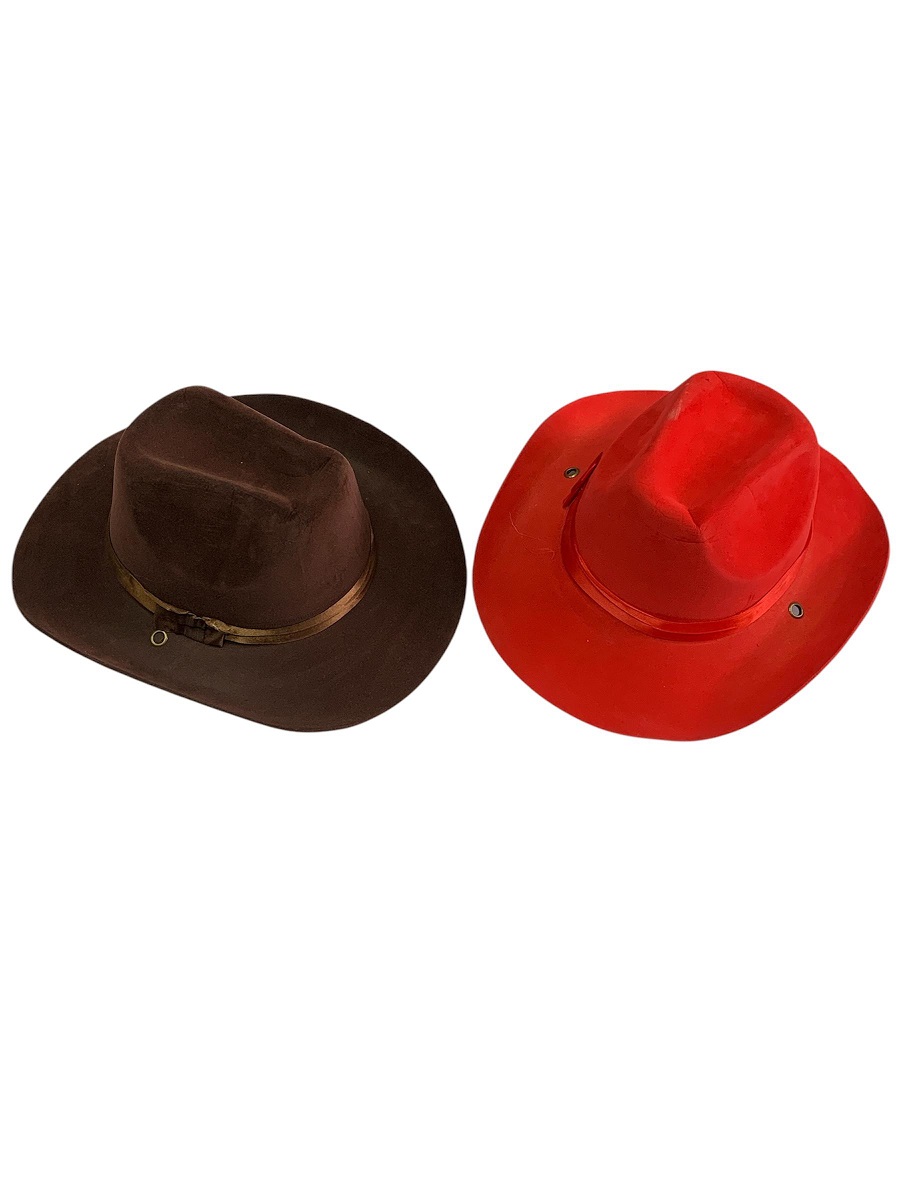 SOMBRERO VAQUERO FOAMI COLORES VARIOS