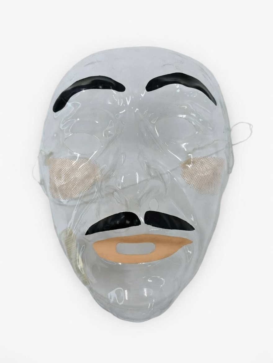 MASCARA PLASTICA TRANSPARENTE MUJER/HOMBRE