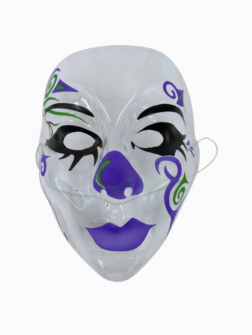 MASCARA TRANSPARENTE MUJER/HOMBRE BOCA