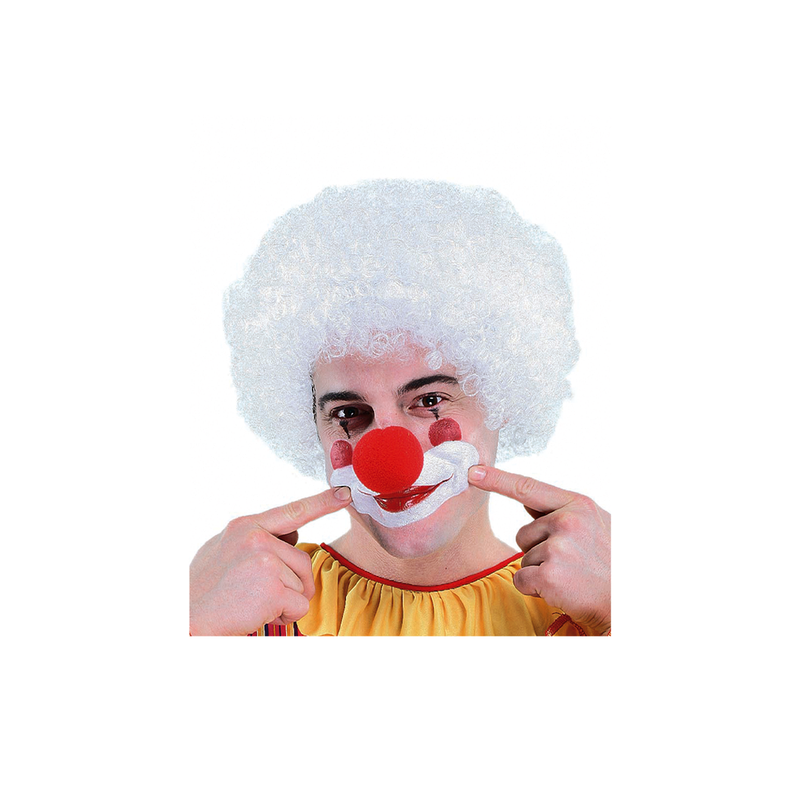 PELUCA AFRO PEQUENO BLANC