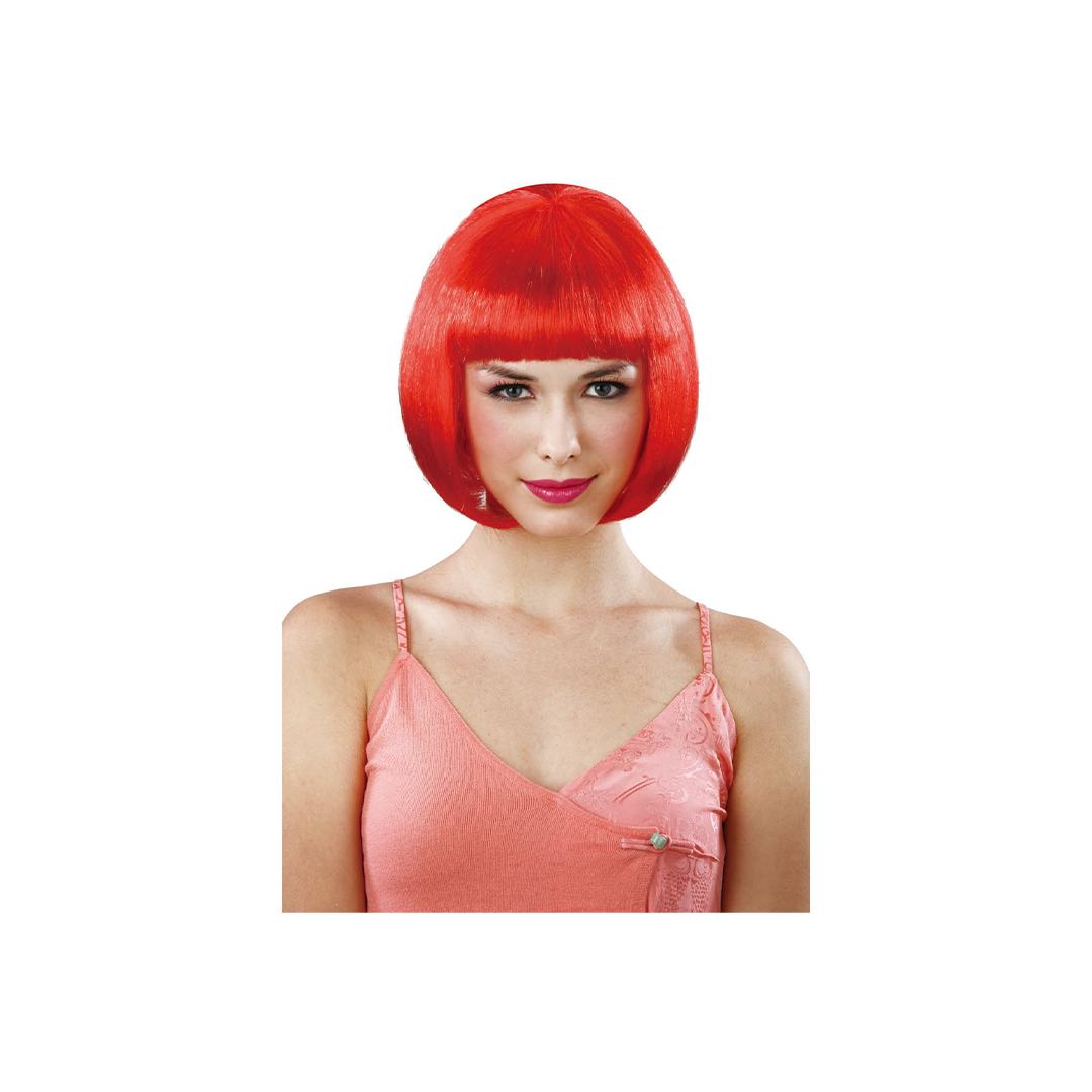 PELUCA CORTA ROJA