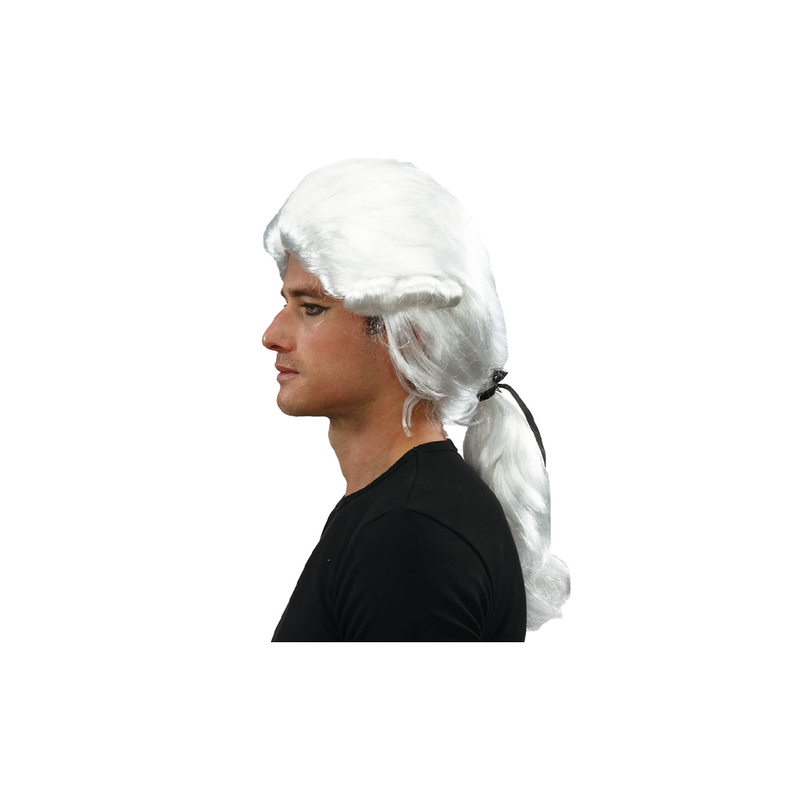 PELUCA EPOCA COLONIAL BLANCA