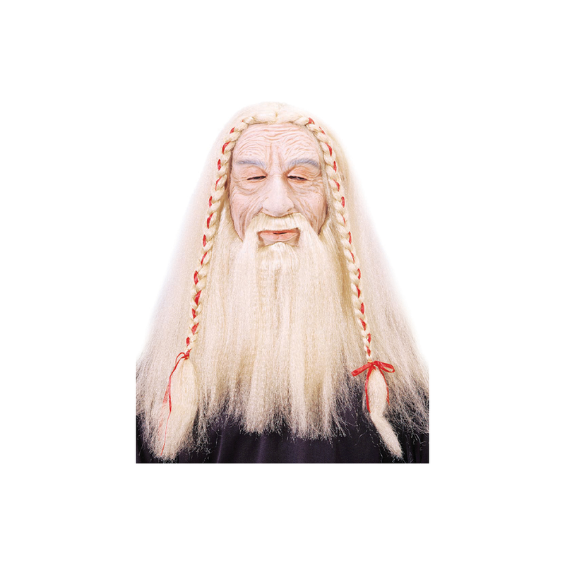 MASCARA LATEX VIEJO CABELLO Y TRENZAS