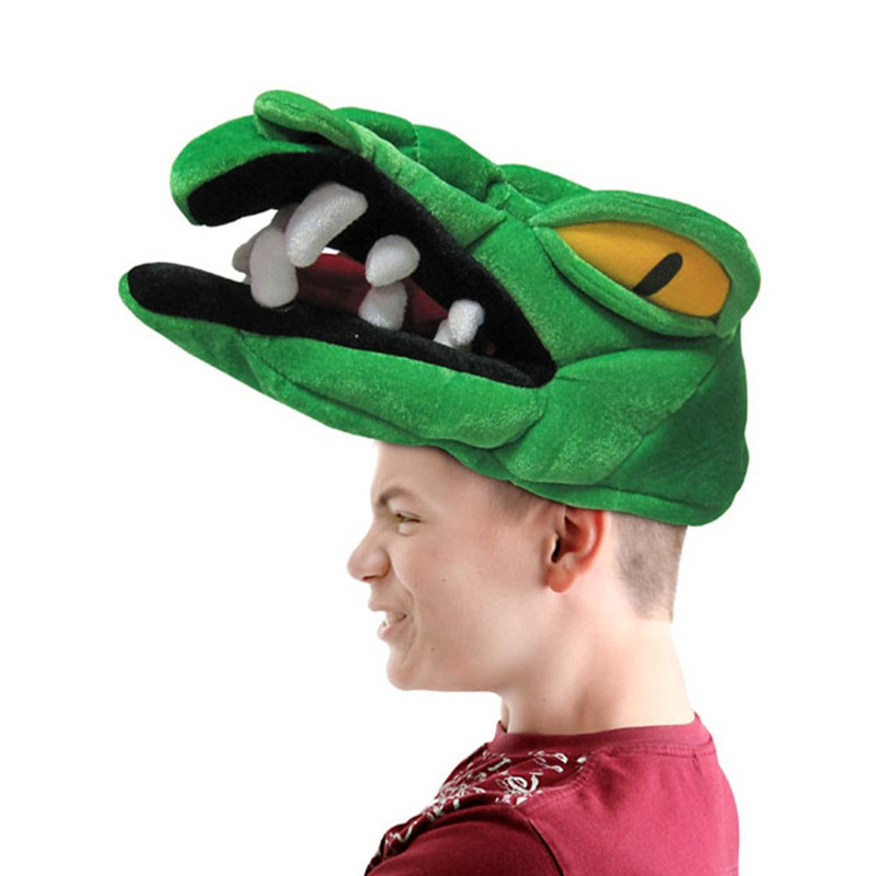 GORRO COCODRILO VERDE