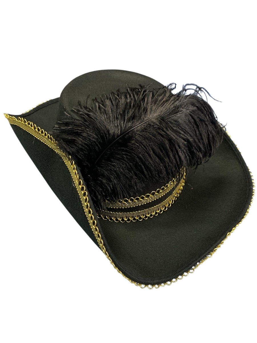 SOMBRERO NEGRO ELEGANTE