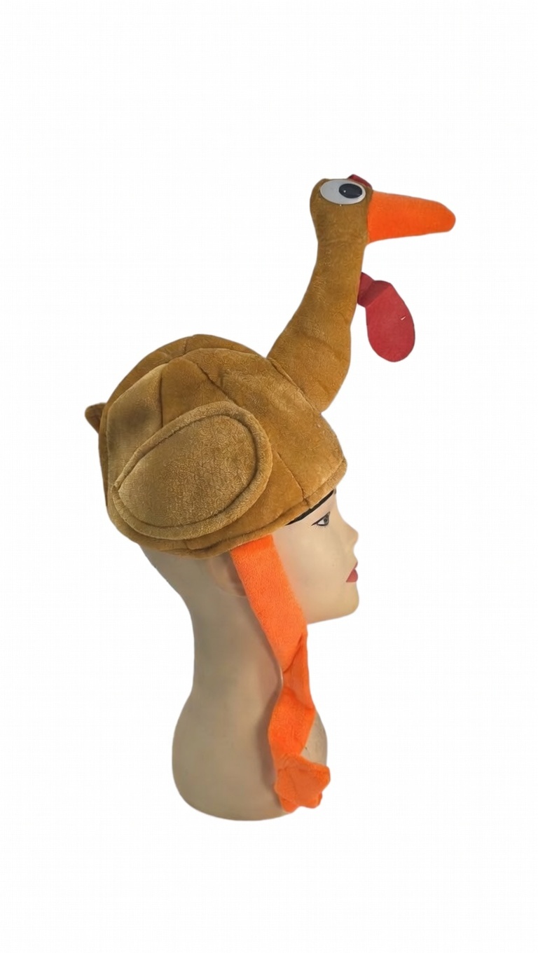GORRO PAVO MARRON