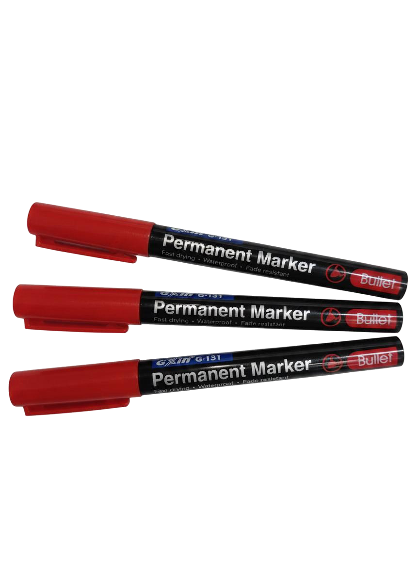 MARCADORES PERM GX PTA FINA 3MM ROJ OK
