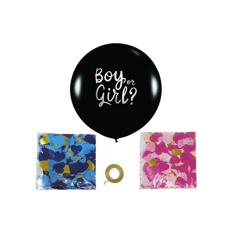 GLOBO REVELACION DE SEXO C/ CONFETI