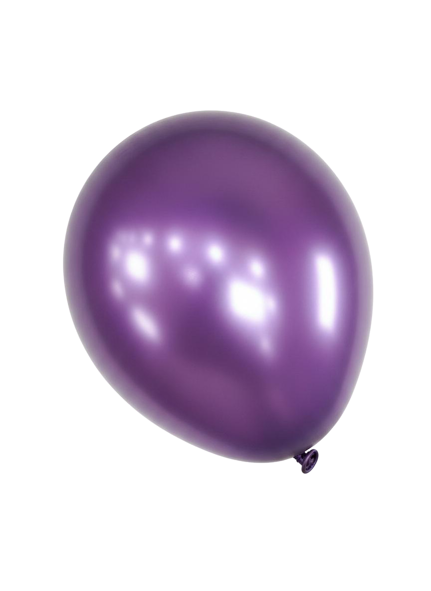 GLOBO R12 CROMADO UNIDAD 12UND (MORADO)