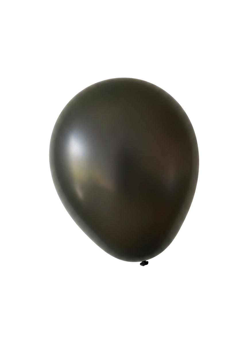 GLOBO R12 CROMADO UNIDAD 12UND (NEGRO)