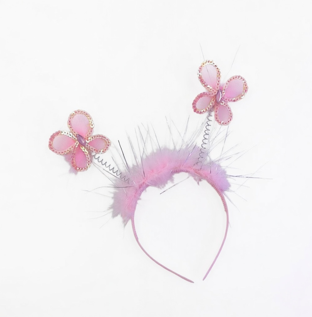 CINTILLO MARIPOSAS CON LENTEJUELAS