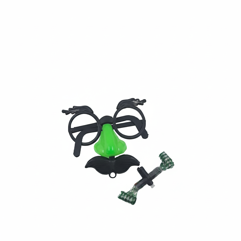 LENTES CON NARIZ BIGOTE Y PITO