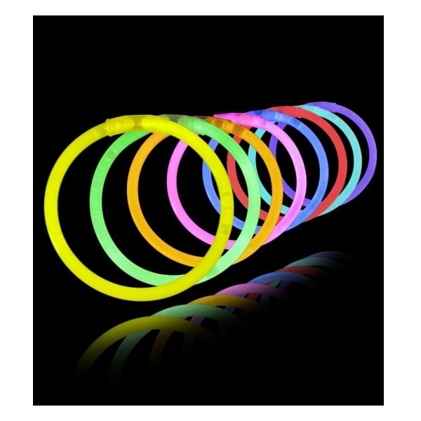 PULSERAS DE NEON 3 PZ