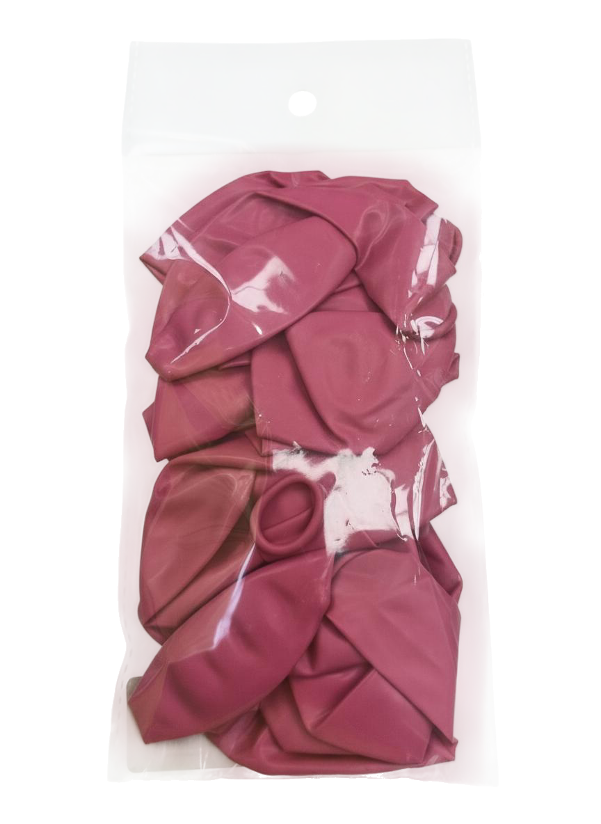 GLOBOS R12 MATE UNICOLOR 12UND (ROSADO)