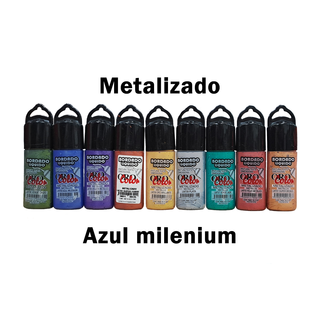 BORDADO LIQ MET AZUL MIL 32ML ORO COL