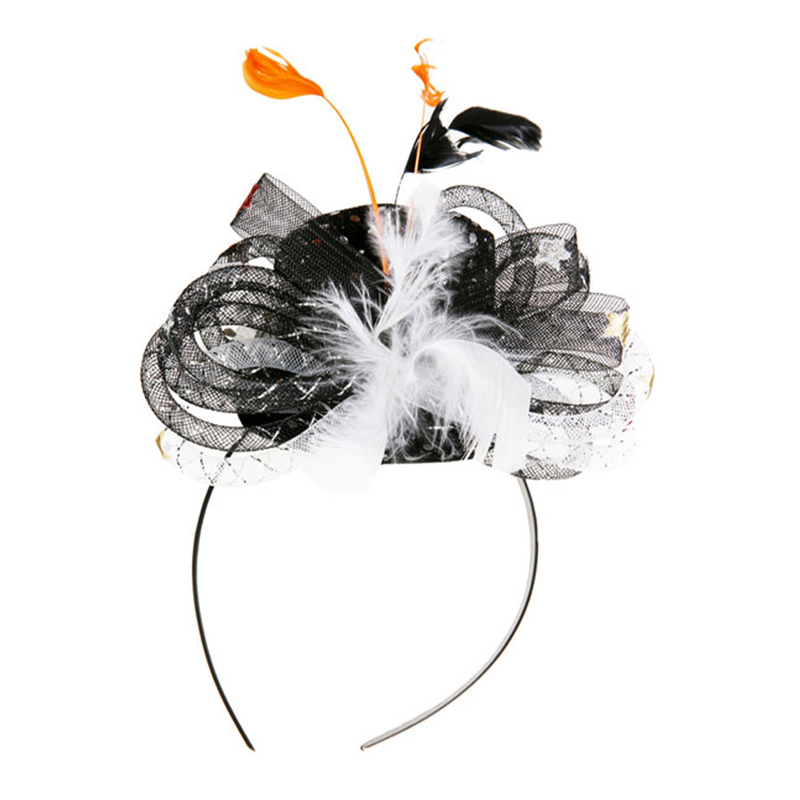 CINTILLO MINI SOMBRERO NEGRO