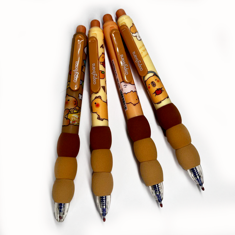 BOLIGRAFO BORRABLE CON GRIP CAPYBARA