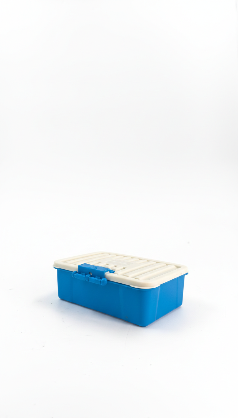 MINI CONTENEDOR PLASTICO TAPA 110*78*30 MM