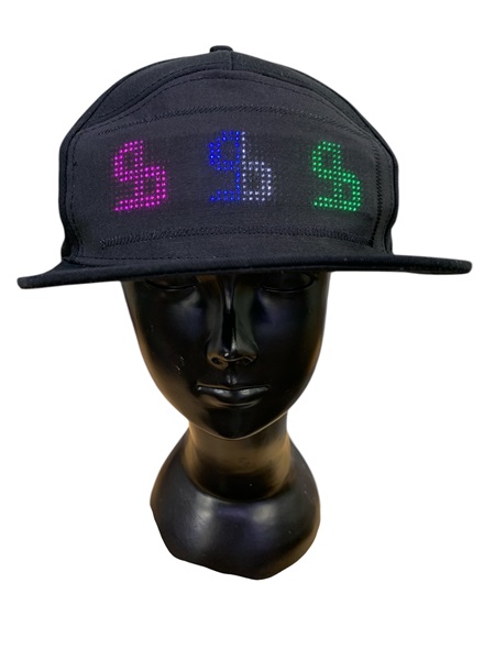 GORRA UNICOLOR LED USB