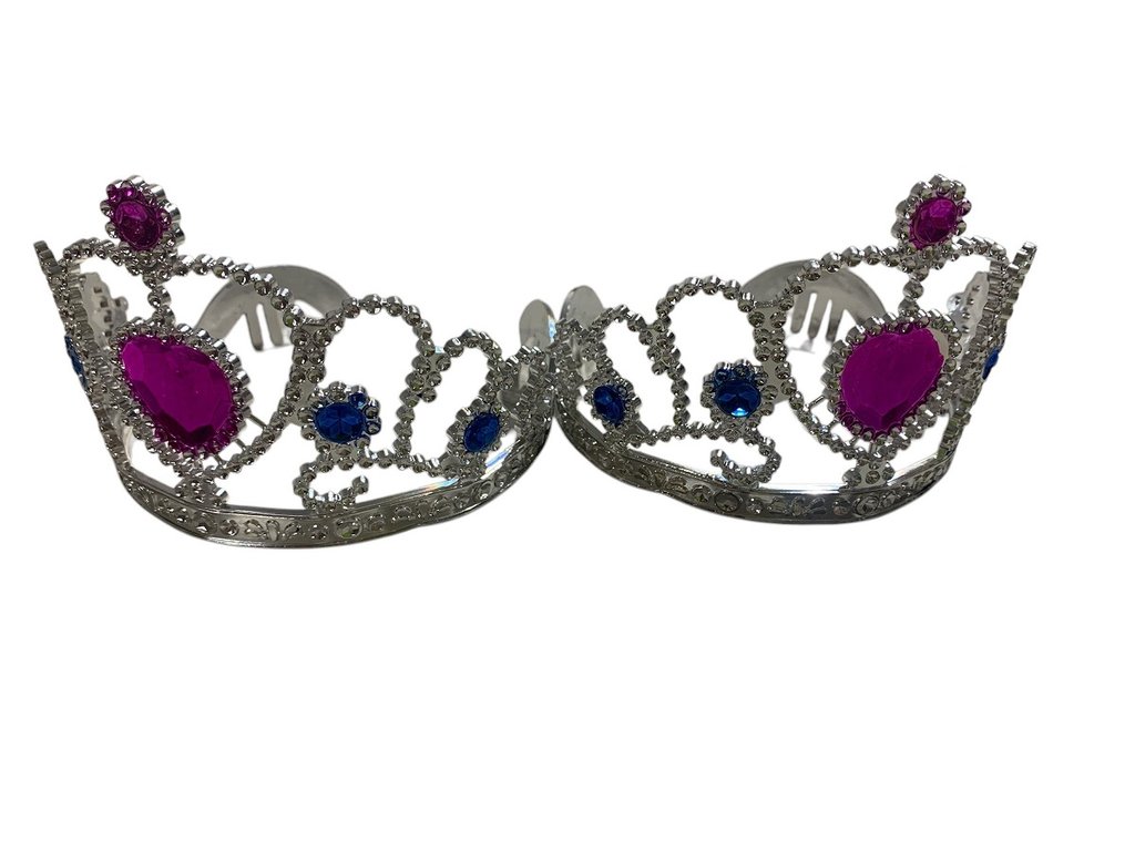 CORONA PLASTICA DIAMANTES