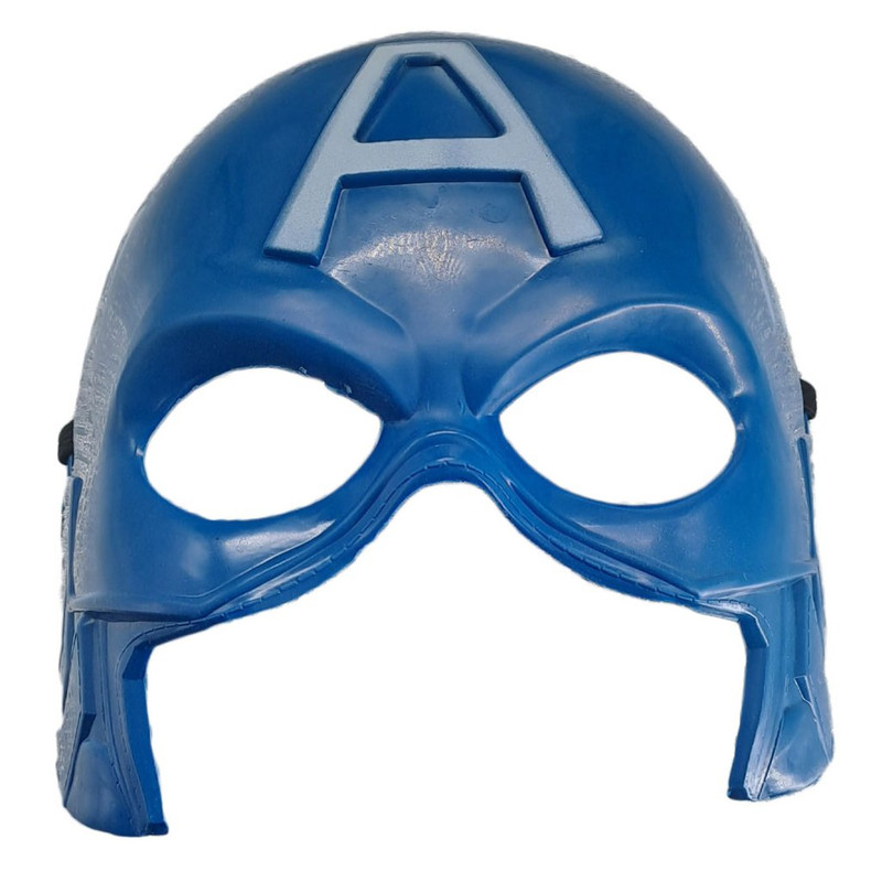 MASCARA PLASTICA MEDIA CARA CAPITAN AMER